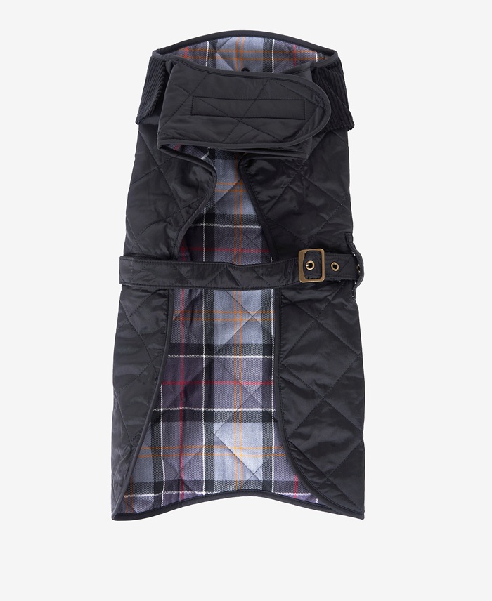Barbour Quilted Dog Coat Black