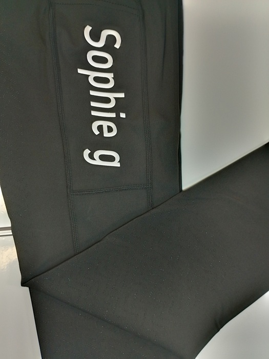 Sophie G Girl's Riding Tights Black