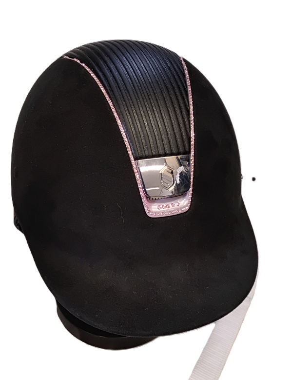 Samshield Premium Helmet with Pink Swarovski Crystals