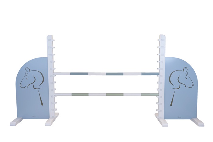 Hobby Horse Jump Pole - Blue