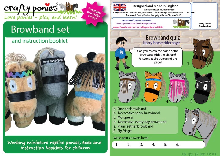 Crafty Ponies Browband Set