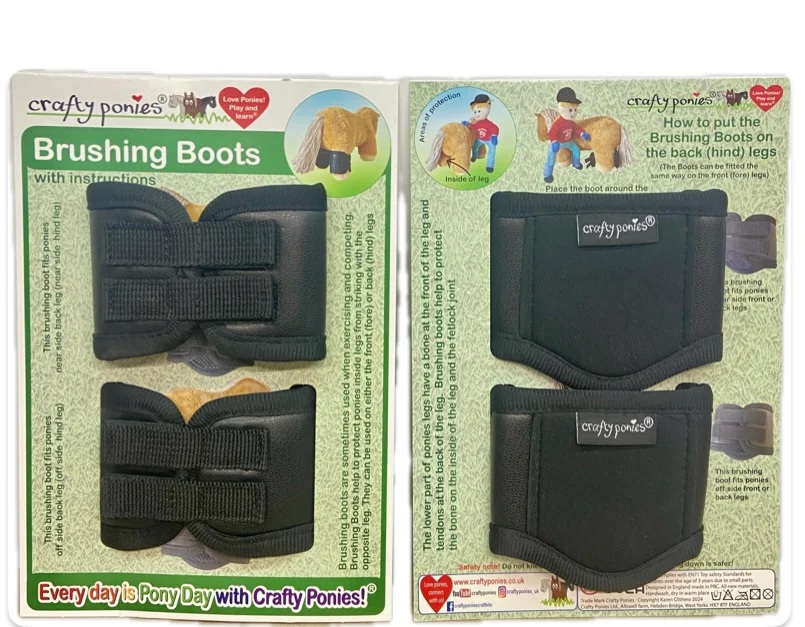 Crafty Ponies Brushing Boots