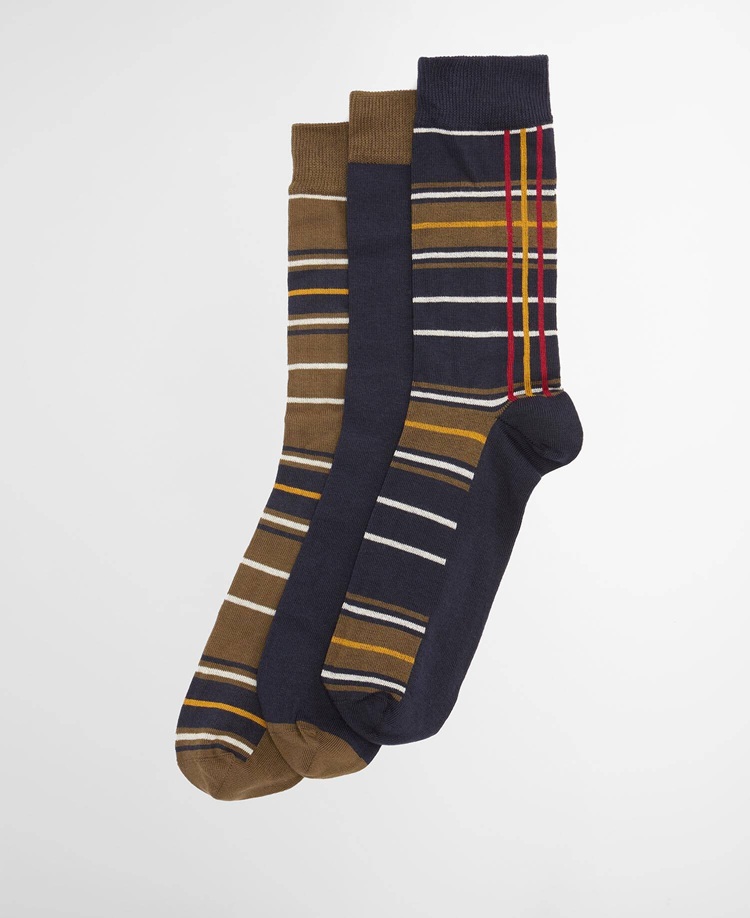 Barbour Tartan Sock Gift Box