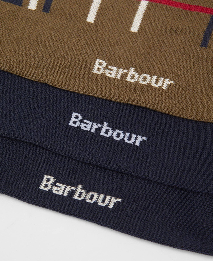Barbour Tartan Sock Gift Box