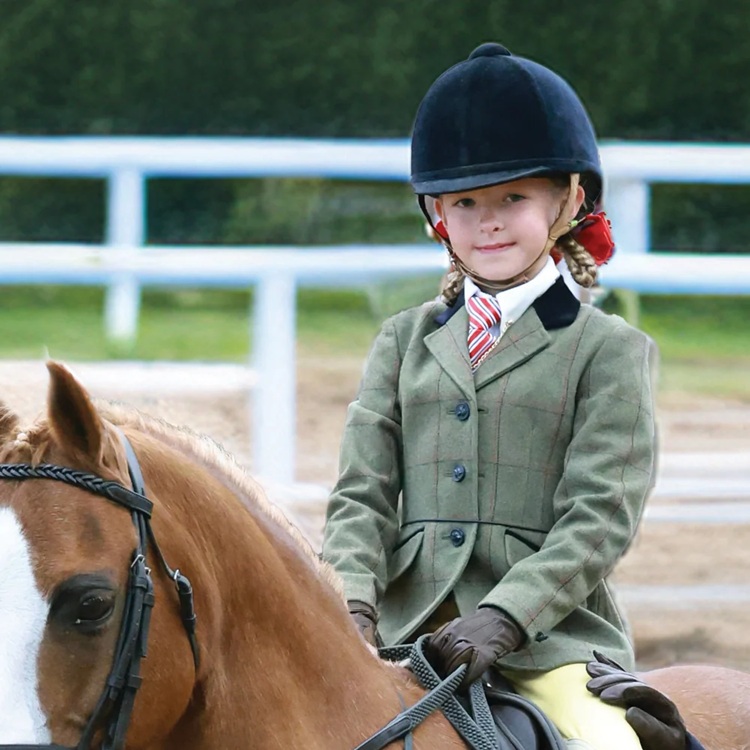 Equetech Launton Deluxe Tweed Riding Jacket