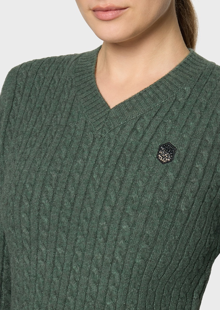 Samshield Lisa Twisted Pullover Dark Forest