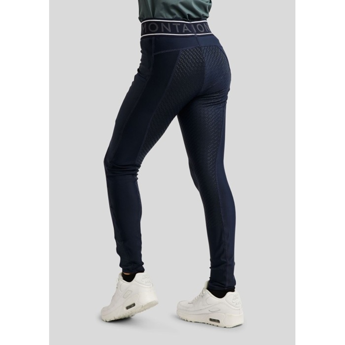 Montar MoAVA VIV Elastic Waist Riding Leggings Navy
