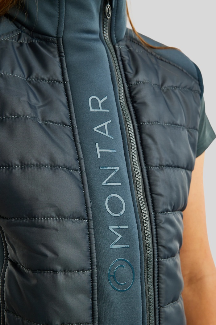 Montar Emma Junior Girl's Bodywarmer Dark Slate