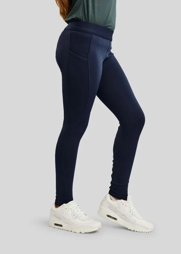 Montar MoWinnie Junior Pull-on Riding Leggings Navy