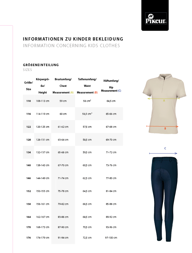 Pikeur Isalinne Girl's Competition Jacket