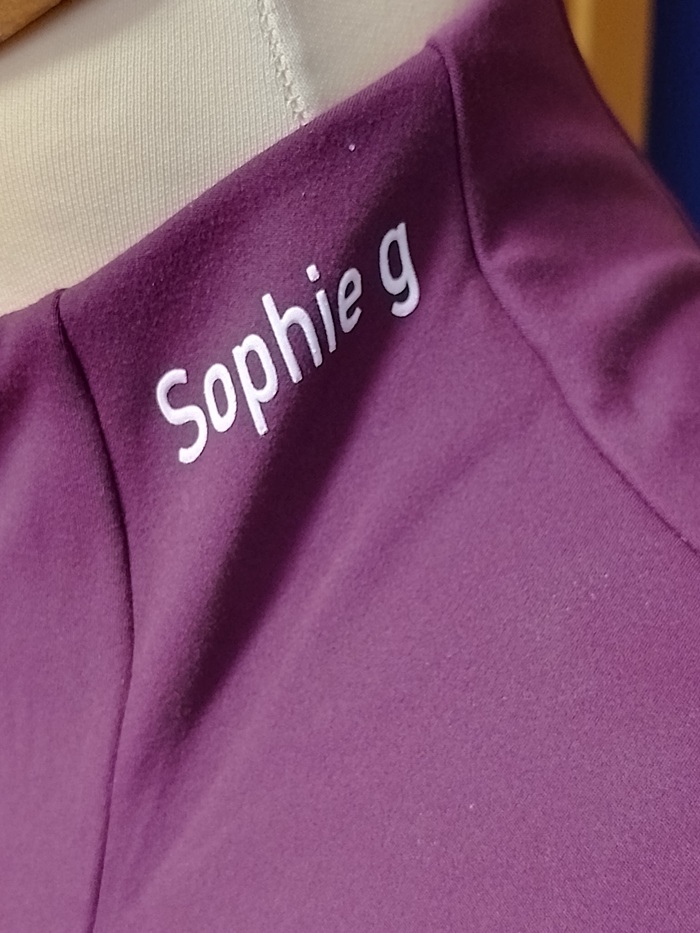 Sophie G Girl's Training Top Plum