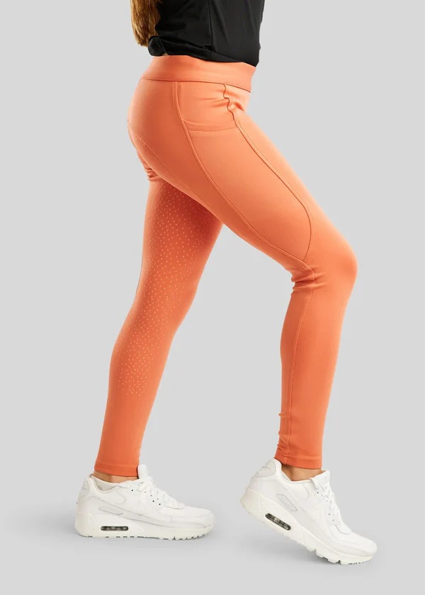 Montar MoWinnie Junior Pull On Riding Leggings Watermelon